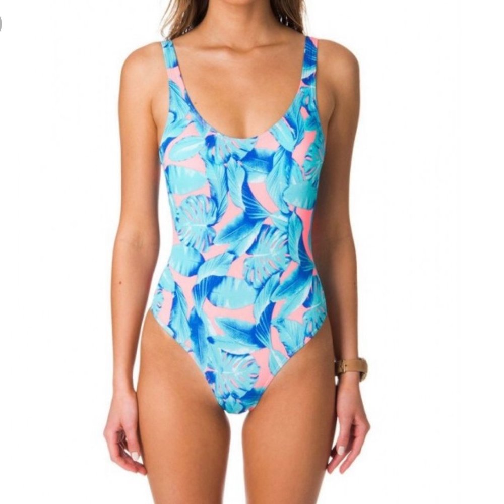 Rip Curl Miami Vice One Piece Swimsuit, Bright